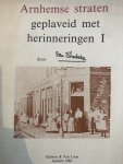 Sonsbeke - Arnhemse straten geplaveid met herinneringen deel I