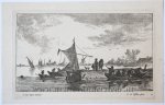 Visscher, Johannes de (1633-1692) after Goyen, Jan van (1596-1656) - [Antique print, etching and engraving] The headland. [Regiunculæ Amoenissimæ eleganter delineate Johanne van Goyen et æri incisæ per Johannem de Visscher], published after 1653.