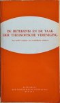 Ram, Sri N. / Vreede, A.G. / Poortman, J.J. / e.a. - DE BETEKENIS EN DE TAAK DER THEOSOFISCHE VERENIGING. Ram, Sri N. / Vreede, A.G. / Poortman, J.J. / e.a. - DE BETEKENIS EN DE TAAK DER THEOSOFISCHE VERENIGING.