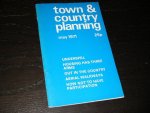 Ian Lyon (ed.) - Town and Country planning - MAY 1971 - vol. 39. no. 5.