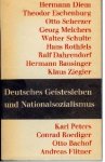 [Diem, Hermann ... et al.]. - Deutsches Geistesleben und Nationalsozialismus : eine Vortragsreihe der Universität Tübingen.