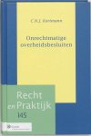 Kortmann, C.N.J. - Onrechtmatige overheidsbesluiten