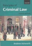 Andrew Ashworth 76709 - Principles of Criminal Law