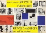 P. Drijver 136883, J. Niemeijer 102461 - Rietveld meubels om zelf te maken / How to construct Rietveld furniture Met reprodukties van originele (werk) tekeningen / With reproductions of original (working) drawings