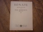 Hindemith; Paul (1895 – 1963) - Sonate fur Bratsche und Klavier; Opus 11 nr. 4