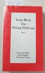 Bloch, Ernst: - Das Prinzip Hoffnung, Band 3: Kap. 43-55  (Wissenschaftliche Sonderausgabe in drei Bänden) :
