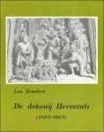 BRAEKEN, L. - dekenij Herentals 1603-1669. Bijdrage tot de studie van het godsdienstig leven in het bisdom Antwerpen.