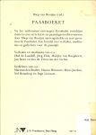 Rooijen van Miep .. Omslagontwerp A.D. Dekkers - Paasboeket  ...  Een bundel met verhalen, meditaties en gedichten voor de paastijd