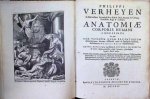 Philippi (Philip) Verheyen - Anatomiae corporis humani liber primus[: In quo tam veterum, quam recentiorum anatomicorum inventa, methodô novâ & intellectu facillimâ, describuntur, ac tabulis æneis repræsentantur. +   liber -secundus] Supplementum anatomicum sive anatomia...