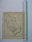 - Oudtijds grensgekleurde lithografie van Gemeente NOORDGOUWE, Zeeland 1866 - Oudtijds grensgekleurde lithografie van Gemeente NOORDGOUWE, Zeeland 1866