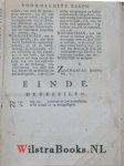 Janssonius, Johannes Henricus - Het Heuchlyk Gezicht van den Profeet Zacharias, in zyn derde capittel, Geopent en Toegepast. WAARBIJ GRATIS:  De Algemene Brief van den Apostel Judas, Verklaart en Toegepast.