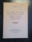 Jacques E. Duval - Des notions de contrainte morale et d'état de nécessité. Appliquées aux crimes et délits contre la sureté de l'état