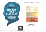 Elsschot, Willem - Achter de schermen. Nieuwsbrief WEG 2010: Hommage aan Ida de Ridder. Hierbij: flyer 'Expo Dicht bij Elsschot' 2010; flyer 'Het bed van Elsschot' 2010; Catalogus Willem Elsschot van ant. Schumacher; flyer Elsschot en de zee, 2008; op stap met E...