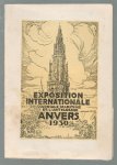 n.n - (BROCHURE) Exposition internationale coloniale, maritime et d'art flamand, Anvers 1930 : ( advertising card / brochure