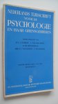 Duijker v.d.Horst Hugenholt v.Lennep en Snijders  (redactie) - Nederlands tijdschrift voor de Psychologie en haar grensgebieden