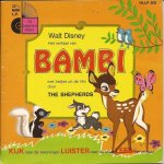 Disney, Walt - Het  verhaal van Bambi met liedjes uit de film door The Shepherds