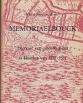 Verwer,W.J, - Memoriaelbouck
