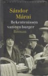 Márai, Sándor - Bekentenissen van een burger.