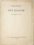 Weill, Kurt: - Der Jasager. Schuloper in zwei Akten. Text aus dem Japanischen, bearbeitet von Brecht. Klavierauszug mit Text Weill, Kurt: - Der Jasager. Schuloper in zwei Akten. Text aus dem Japanischen, bearbeitet von Brecht. Klavierauszug mit Text