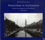 Koning Gans, W. de - Amsterdam in fotokaarten. Huizen en straten in de hoofdstad 1900-1940. Koning Gans, W. de - Amsterdam in fotokaarten. Huizen en straten in de hoofdstad 1900-1940.