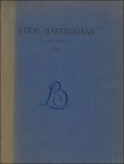 [ LODE BAEKELMANS]. - LODE BAEKELMANS TER EERE 1945. (3 delen).