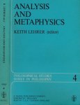 Lehrer, Keith - Analysis and Metaphysics: Essays in honor of R.M. Chisholm