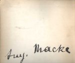 Bussmann, Klaus (red.) - August Macke 1887-1914. Aquarelle und Zeichnungen. Katalog zu den Ausstellungen in Münster, Bonn und Krefeld vom 12. Dez. 1976 bis 12. Juni 1977
