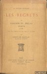 Bellay, Joachim du - Les regrets de Joachim du Bellay Angevin (1558).