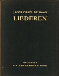 HAAN, Jacob Israël de - Liederen.