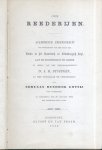 Lotsij, Servaas Hendrik - Over Reederijen (Proefschrift Hoogeschool Leiden 20-01-1859)