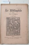 Berjeau, Philibert Charles (Texte et Gravures): - Le Bibliophile : No. II : 15 Septembre 1861 :