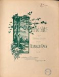 Hahn, Reynaldo: - Infidélité. Pour chant et piano. Poésie de Théophile Gautier Hahn, Reynaldo: - Infidélité. Pour chant et piano. Poésie de Théophile Gautier