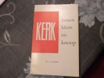 Velema J. H. - Kerk tussen klem en knoop