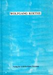 Koethe, Wolfgang. - Wolfgang Koethe : [Mannheimer Kunstverein 23.2. - 29.3.1992; Kunstverein Lingen 11.4. - 10.5.1992].