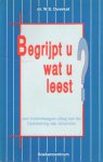 Duvekot, Willem S. - Begrijpt u wat u leest? Een hedendaagse uitleg van de Openbaring van Johannes