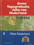 Geudeke, P.W. - e.a. - Grote topografische Atlas van Nederland (4 delen samen)