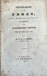 Roijen, J. A. van - [Groningen] Openingsrede tot het Feest. Gevierd te Groningen den 19 – 23 Junij 1844. Ter herinnering van den Akademischen leeftijd over de jaren 1820 – 1830, J. Oomkens, Te Groningen, 1844, 31 pp.
