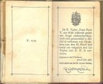 P. de Wolf Pr. Herzien Imprimatur Mechliniae 28 Maii 1914 J. Thys can. lib. cens. - Sleutel des hemels: gebedenboekje bevattende de gewone gebeden, heilige Mis met verklaring, H. Kruisweg, H. Rozenkrans en het Lof P. de Wolf Pr. Herzien Imprimatur Mechliniae 28 Maii 1914 J. Thys can. lib. cens. - Sleutel des hemels: gebedenboekje bevattende de gewone gebeden, heilige Mis met verklaring, H. Kruisweg, H. Rozenkrans en het Lof