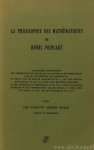 POINCARÉ, H., MOOIJ, J.J.A. - La philosophie des mathématiques de Henri Poincaré.