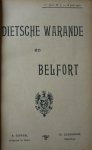  - Dietsche Warande en Belfort 1ste jaargang, 1ste en 2de halfjaar 1900 compleet