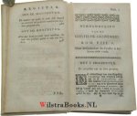 Owen, John - Fronēma tou pneumatos of De genade en pligt om geestelyk-gezind te zyn, verklaert en ter betragting aengedrongen door Johannes Owen ... / Getrouwelyk uit het Engelsch vertaelt door J.V.S. [= Jacobus van Stryen] en M.H. [= Marinus Hoog]