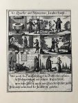Unknown master - [Original satirical print/originele spotprent] Satire on Quakers/Satire op de quakers/kwakers. Magic, Zauber künste, Toverkunst.