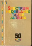 Moerman, Josien - Spectrum van Nederlandstalige Auteurs .. 50 Jaar Uitgeven 1936 -1986  Spectrumboek