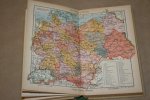 - Justus Perthes Taschenatlas der ganzen Welt   -  45 Karten in Kupferstich