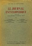 CHARLIER, G., MORTIER, R., (ed.) - Le journal Encyclopedique (1756-1793). Notes, documents et extra reunis.