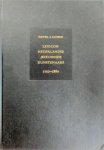 Pieter A. Scheen - Lexicon Nederlandse beeldende kunstenaars, 1750-1880 Herzien door P. Scheen