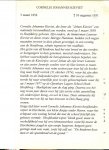 Kieviet, Cornelis. Johannes .. Overleed op 10 Augustus 1931 en werd op 3 Maart 1858 in Hoofddorp geboren .. Omslag en illustraties van Gertjan Kleijne - Uit het leven van Dik Trom