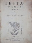  - Testamenti novi. Editio vulgata