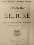 Onbekend - Syndicat patronal de la reliure et de la brochure et de la dorure PARIS 1904 PORTEFEUILLE de la RELIURE contenat cinquuante reproductions d'oeuvres modernes