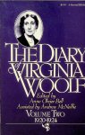 Woolf, Virginia - The Diary of Virginia Woolf. Volume two 1920-1924 Woolf, Virginia - The Diary of Virginia Woolf. Volume two 1920-1924